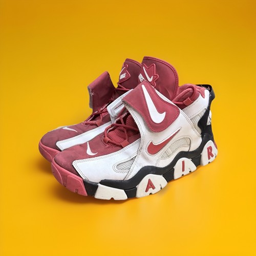 Nike air barrage mid bianco - air,