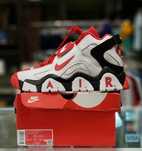 Nike air barrage mid white - barrage,