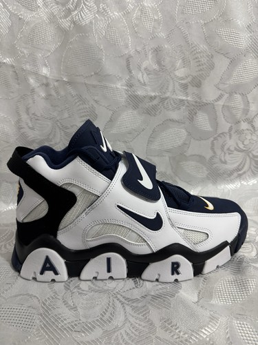 Nike air barrage mid white - mid, 11