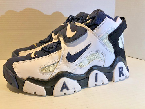 Nike air barrage white - white, mid