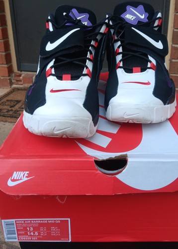 Nike air barrage mid - barrage, qs